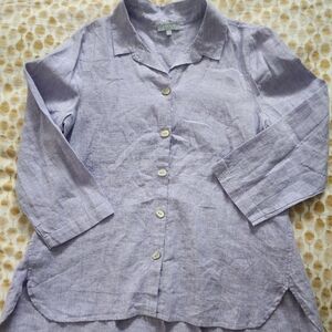 Habitat Women's Lavender Button Down Shirt